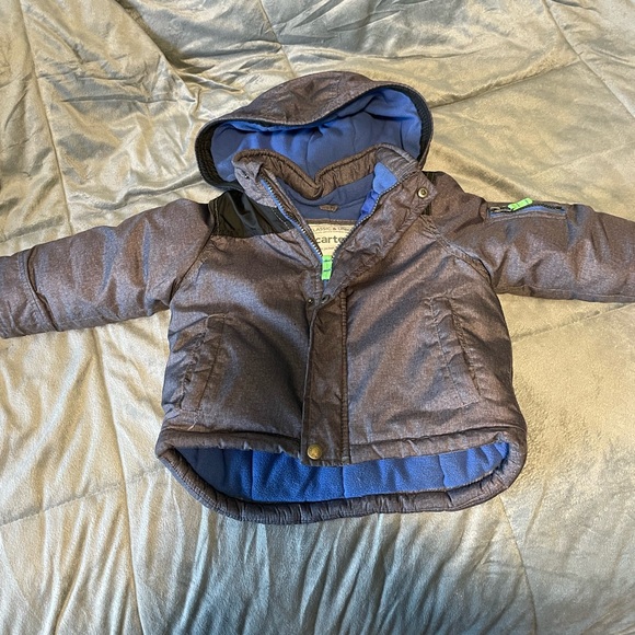 Carters boys 2T winter jacket GUC - Picture 2 of 3